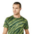 Camiseta de Running ASICS Core All Over Print Ss Top Hombre Cactus/Rain Forest