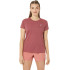 ASICS Core Ss Top Feminino Running Top Vermelho