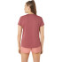 ASICS Core Ss Top Feminino Running Top Vermelho