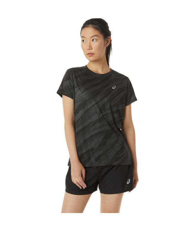 ASICS Core All Over Print Women's Running Top Black