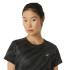 Top de running para mulher ASICS Core All Over Print Preto