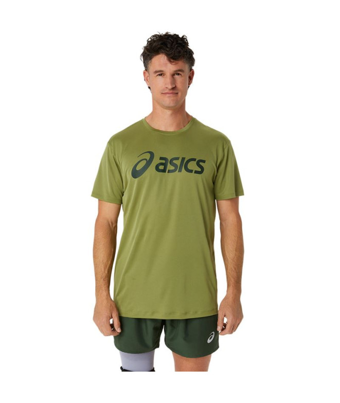 Camiseta de Running ASICS Core Top Hombre Cactus/Rain Forest