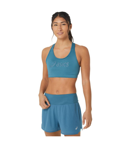 ASICS Core Logo Soutien-gorge de sport pour femmes Gloomy...