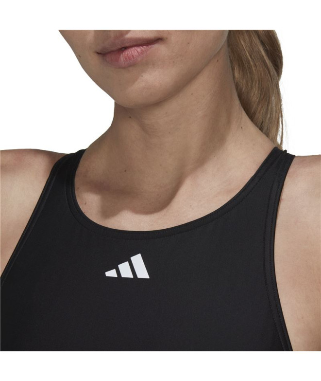Bañador de Natación adidas Solid Tape Suit Mujer