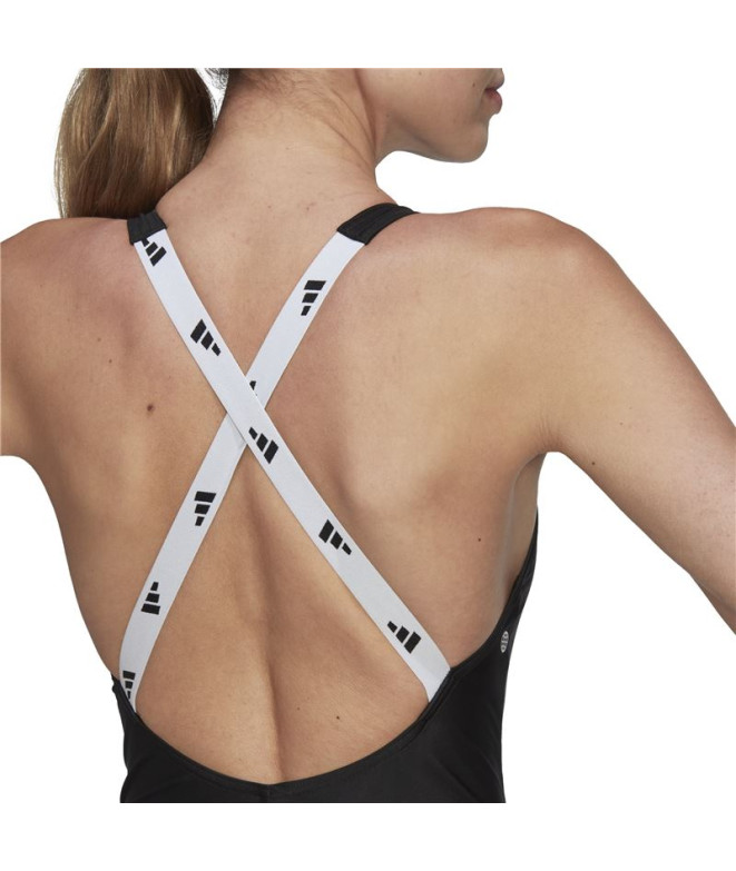 Bañador de Natación adidas Solid Tape Suit Mujer