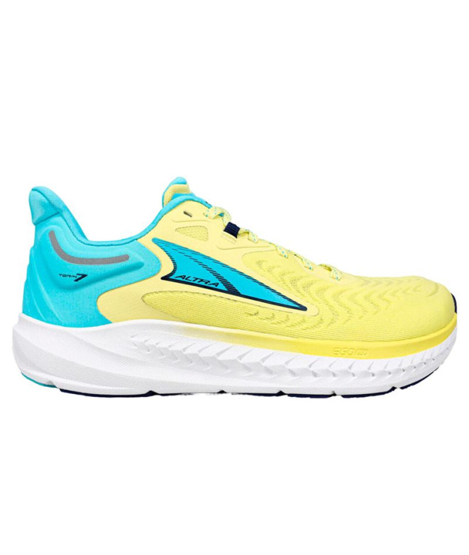 Running Chaussures Altra Torin 7 Yellow Women's Chaussures