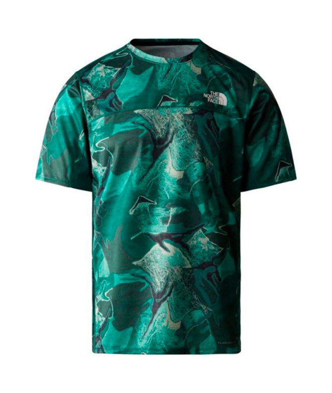 T-shirt de Trail The North Face Sunriser Green Homme