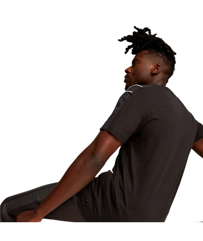 Camiseta Casual Puma Bmw Mms Mt7 Preto Homem