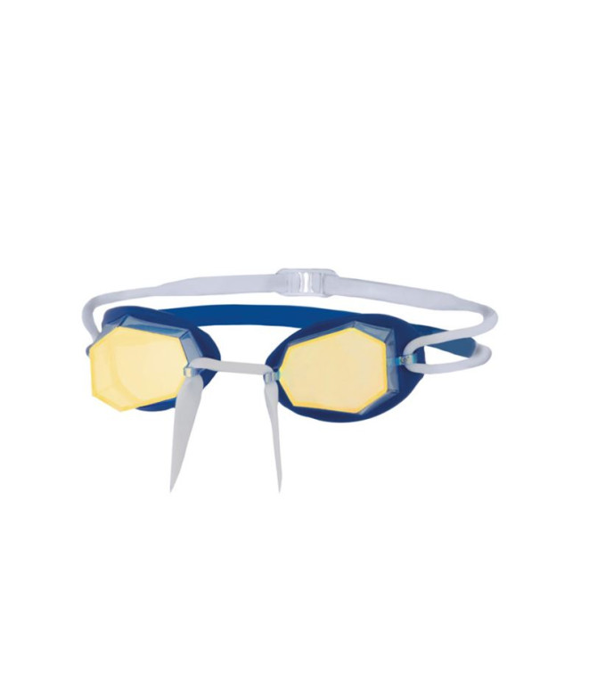 Óculos de natação Zoggs Diamond Mirror Azul Branco