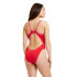 Fato de banho de Natação Zoggs Wire Masterback Mulher Vermelho