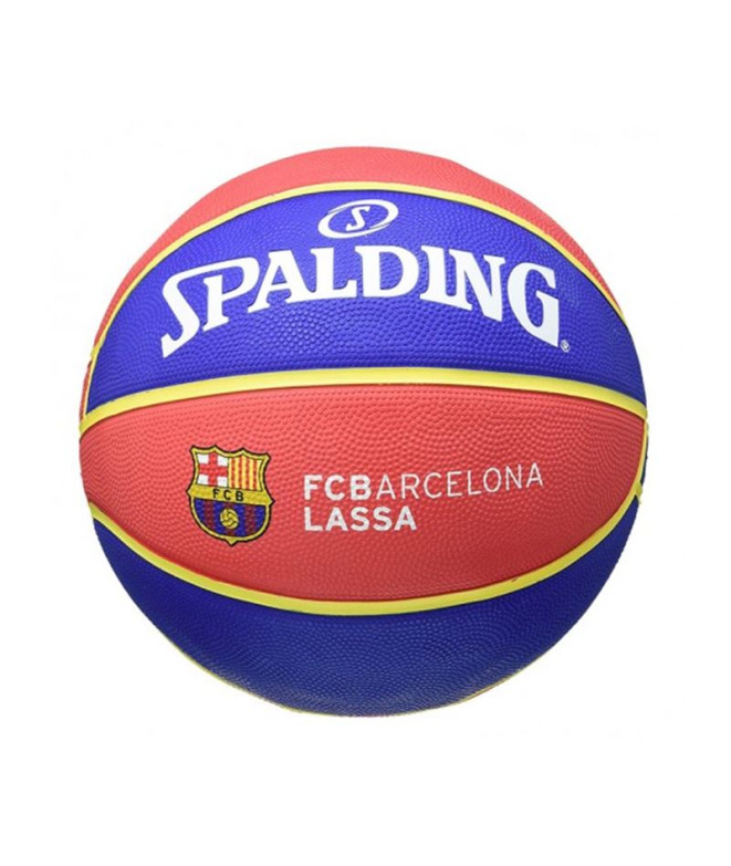 Bola de basquetebol Spalding FC Barcelona Sz7 Borracha EL TEAM 2018