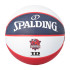 Bola de basquetebol Spalding Baskonia Vitoria Gasteiz Sz7 Borracha EL TEAM 2018