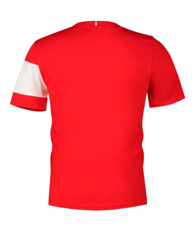 T-Shirt Le coq Sportif N°2 Rouge Electro/N.Optical