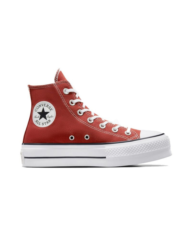 Chaussures Converse Chuck Taylor All Star Lift Hi Ritual Rouge/Blanc/Noir Femme