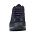 Botas de montanhismo Hi-Tec Corzo Mid Waterproof Preto/Carvão/Berry para mulher