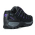 Sapatilhas de montanha Hi-Tec Corzo Low Waterproof Preto/Carvão/Berry Sapatilhas de mulher
