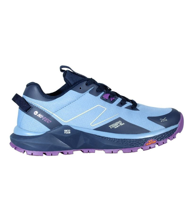 Zapatillas de Montaña Hi-Tec Geo Tempo Trail Dusty Blue/Purple Mujer