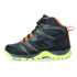 Botas de montanha Hi-Tec Toubkal Mid Waterproof Charcoal/Limoncello Botas para crianças