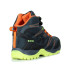 Mountain Boots Hi-Tec Bottes pour garçons Toubkal Mid Waterproof Charcoal/Limoncello