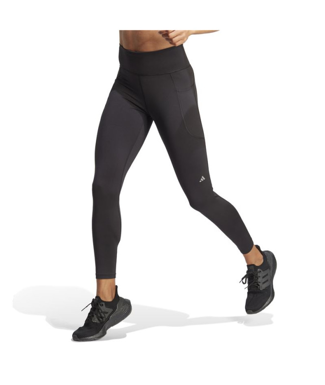 Malhas de Running adidas Dailyrun 7/8 Mulher Preto