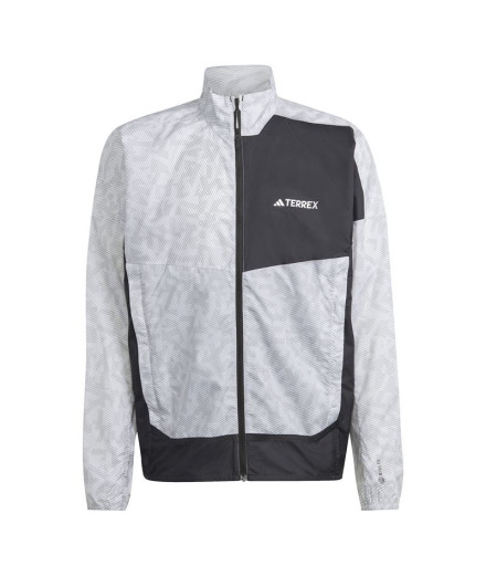 Veste de Trail adidas Trail  Wind Homme White