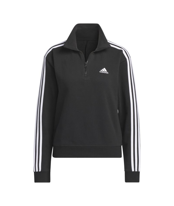 Sweatshirt adidas 3S Ft Qz Mulher