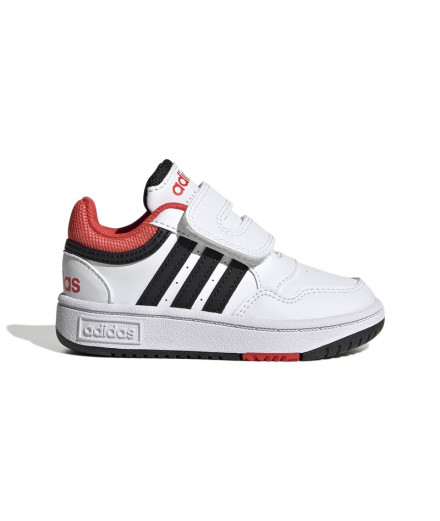 Sapatilhas adidas Hoops 3.0 CF Infantil Branco