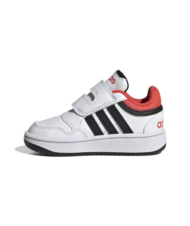 Chaussures adidas Hoops 3.0 CF Enfant Blanc