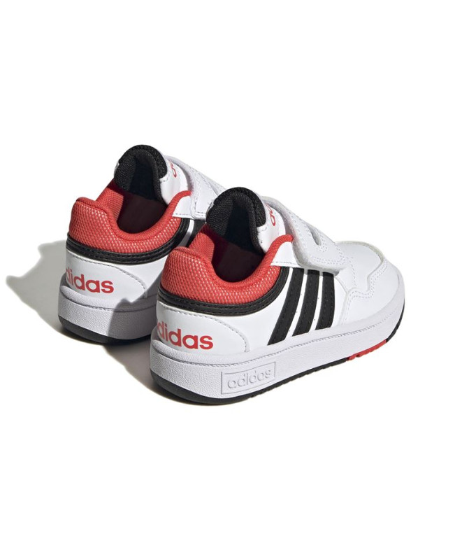 Sapatilhas adidas Hoops 3.0 CF Infantil Branco