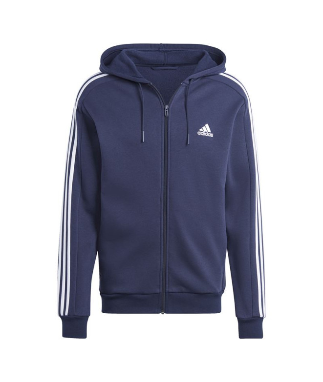 Sweatshirt adidas 3S Fl Fz Hd Men's