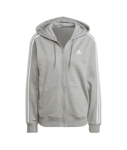 Moletom adidas 3S Ft Fz R Hd Mulher