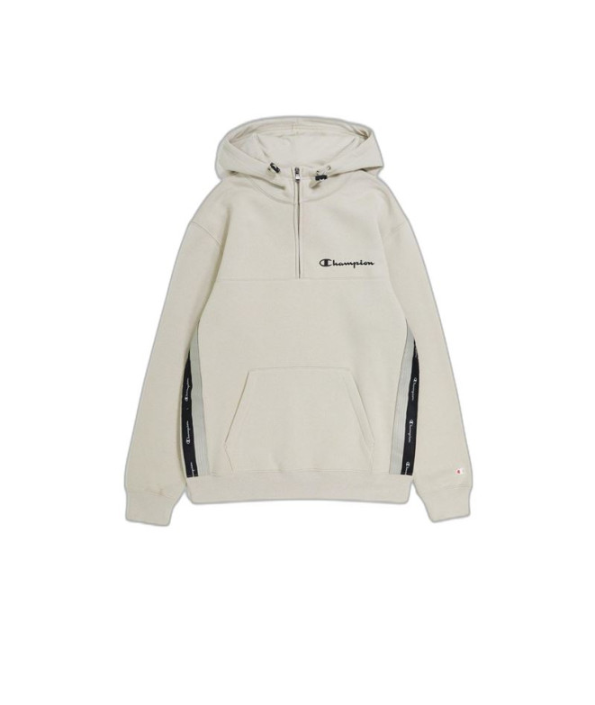 Sweatshirt Champion Zip Legacy Hommes Beige