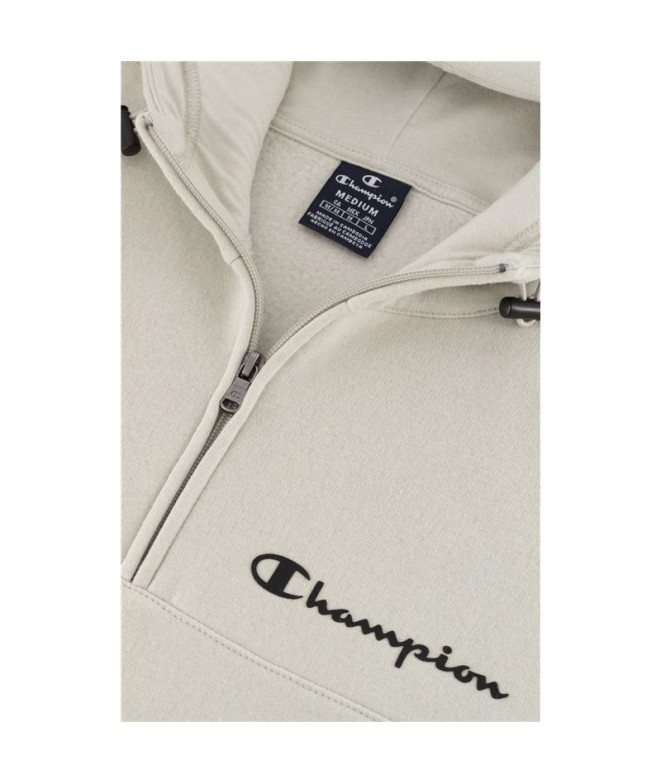 Sweatshirt Champion Zip Legacy Bege para homem