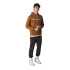 Sweatshirt Champion Legacy Castanho Homens