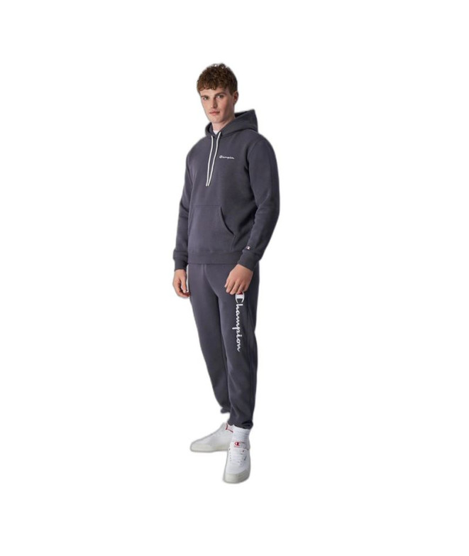 Pantalones Champion Rib Cuff Legacy Gris Hombre