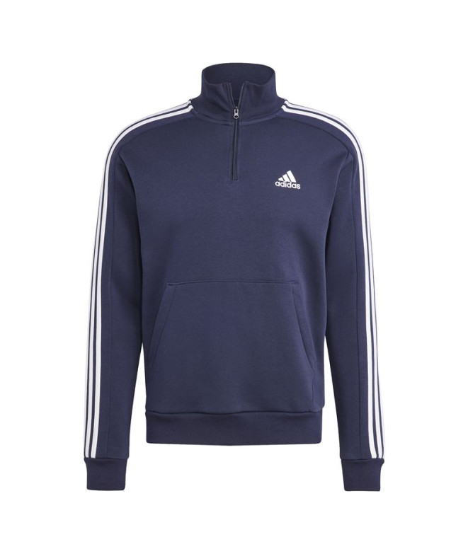 Sweatshirt adidas 3S Fl 1/4 Z Man