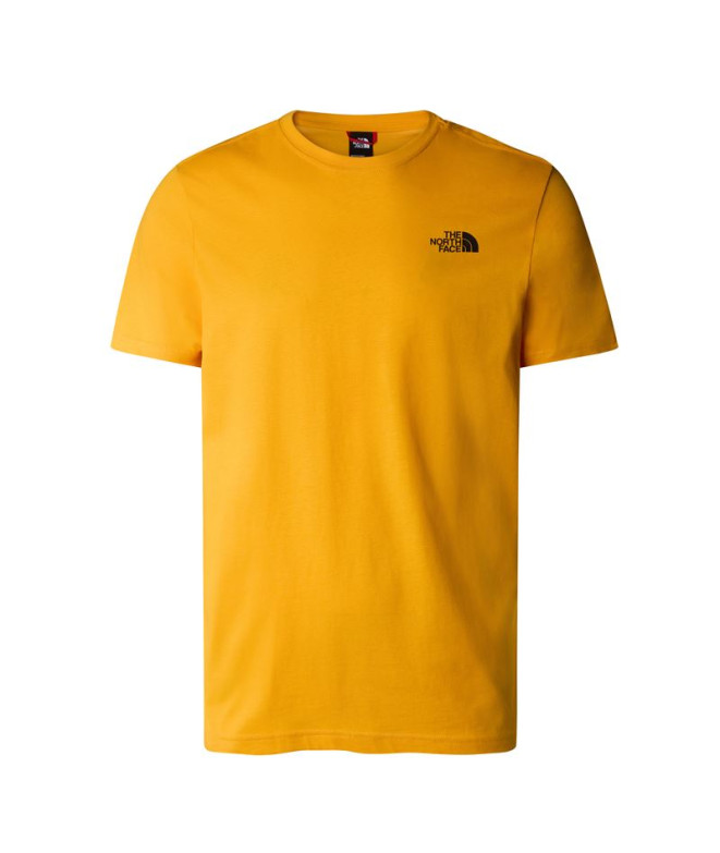 Mountain T-Shirt The North Face Redbox Yellow Man