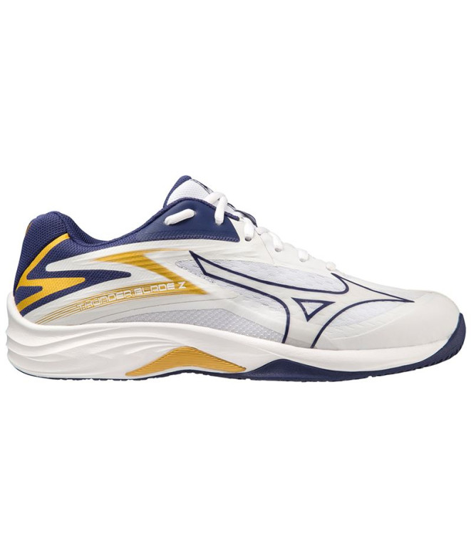 Chaussures de volley-ball Mizuno Thunder Blade Z White