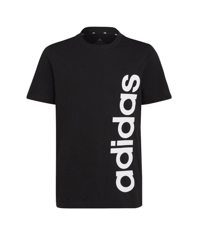 Camiseta adidas Essentials Linear Logo Cotton infantil