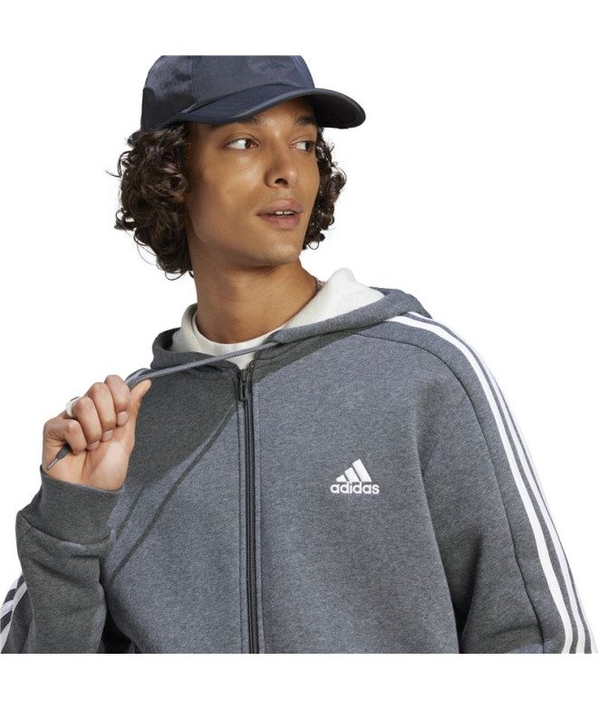 Sweat adidas 3S Fl Fz Hd Homme