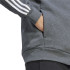 Moletom adidas 3S Fl Fz Hd Homem
