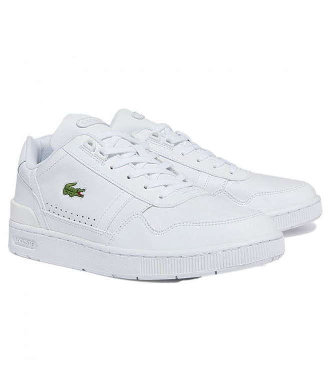 Zapatillas Lacoste T-Clip 0722 1 Sma Hombre Blanco