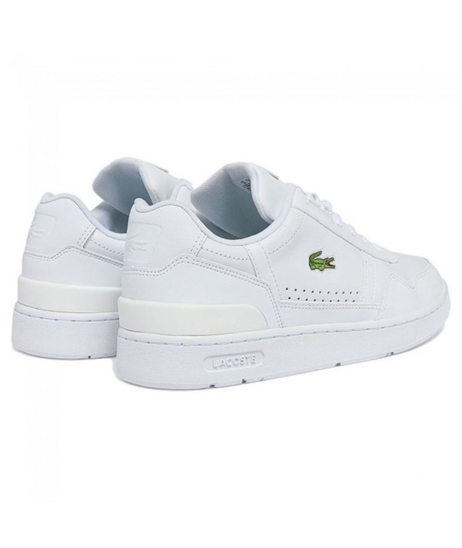 Zapatillas Lacoste T-Clip 0722 1 Sma Hombre Blanco