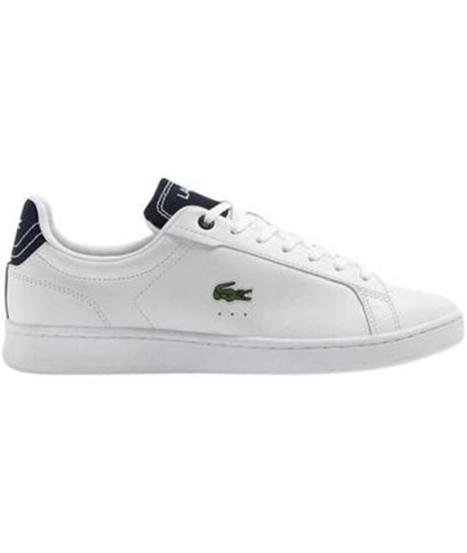 Chaussures Lacoste Carnaby Pro 2231 Sma Hommes Blanc / Marine