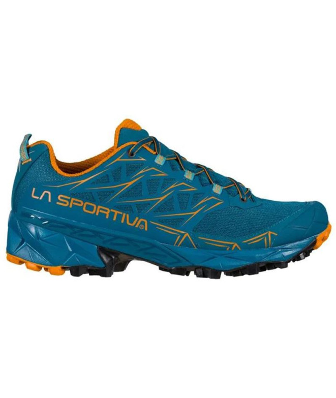 Sapatilhas de trail running La Sportiva Akyra Space Blue/Maple para homem