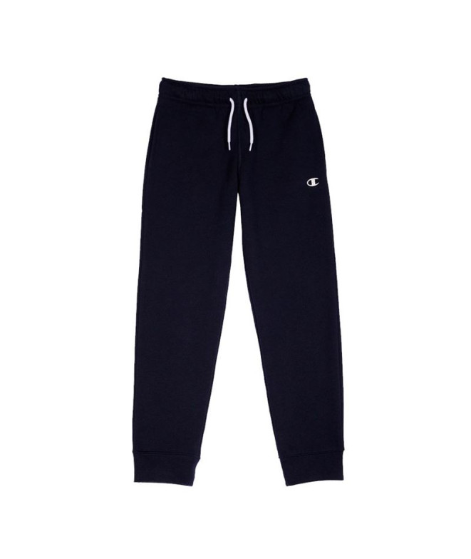 Pantalones Champion Rib Cuff Legacy Azul Niño