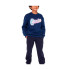 Pantalons Champion Manchettes côtelées Legacy Blue Enfant