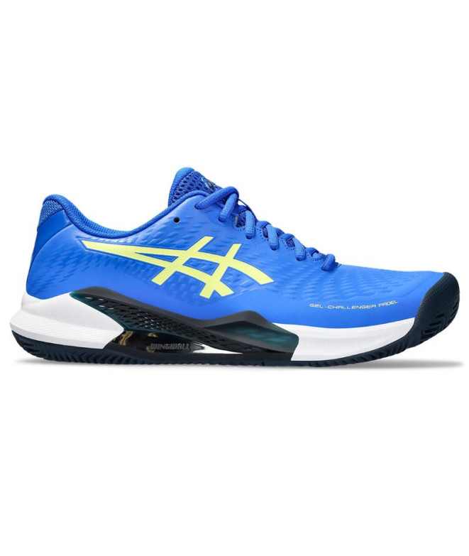 Chaussures Gel Homme padel ASICS -Challenger 14 Bleu/Jaune