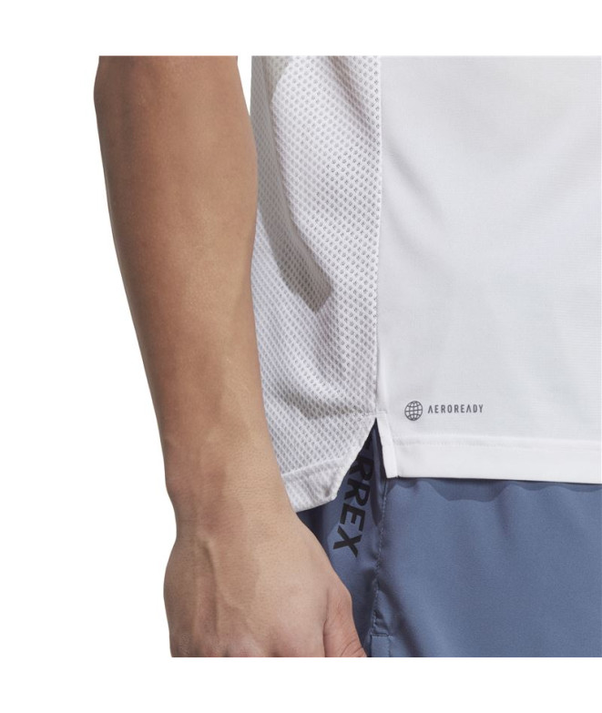 T-shirt de Trail adidas Agr Shirt Homme White