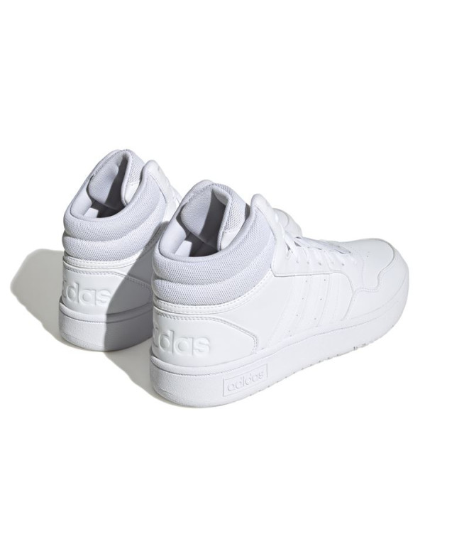 Chaussures adidas Hoops 3.0 Mid Homme Blanc